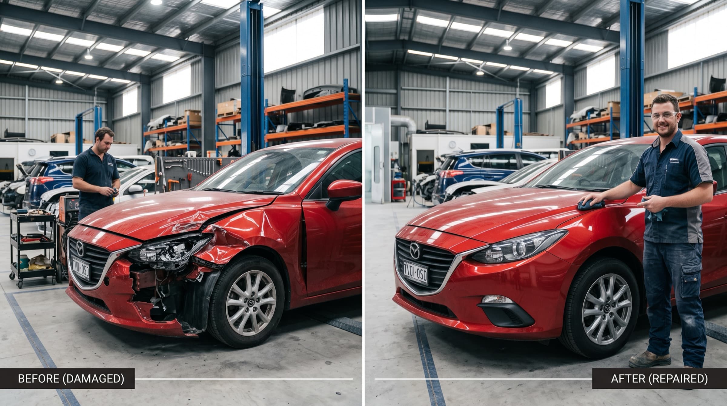 Recent Tarniet Auto Body Works repair