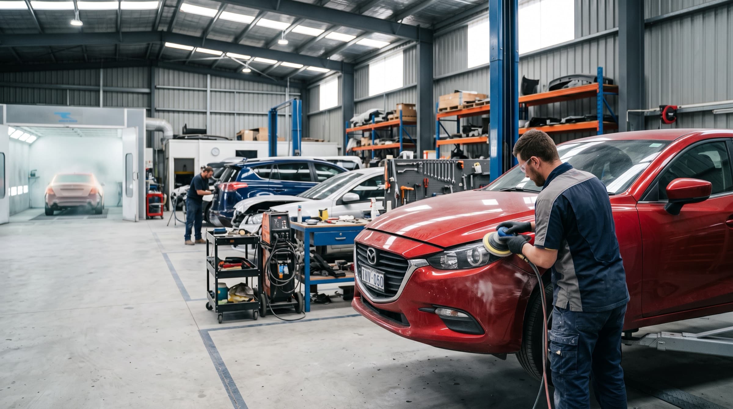 Recent Tarniet Auto Body Works repair